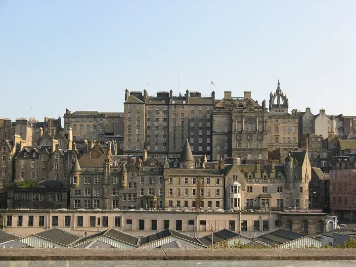Edinburgh – Häuser der Altstadt