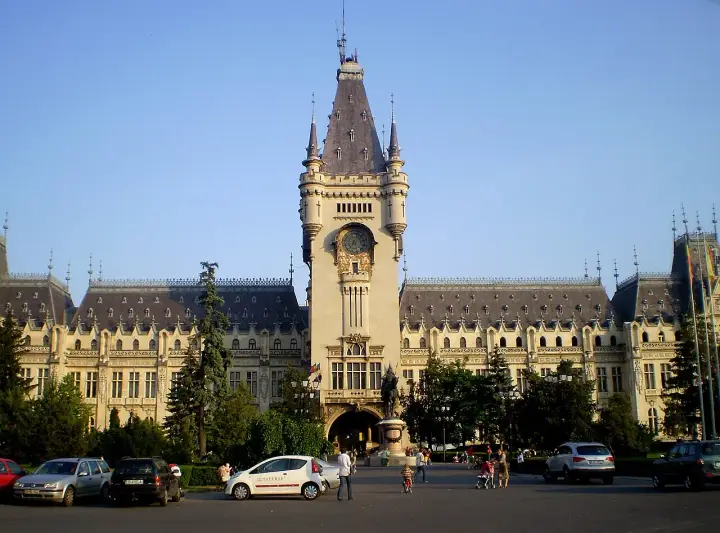 Iași – Kulturpalast mit seinem markanten Turm