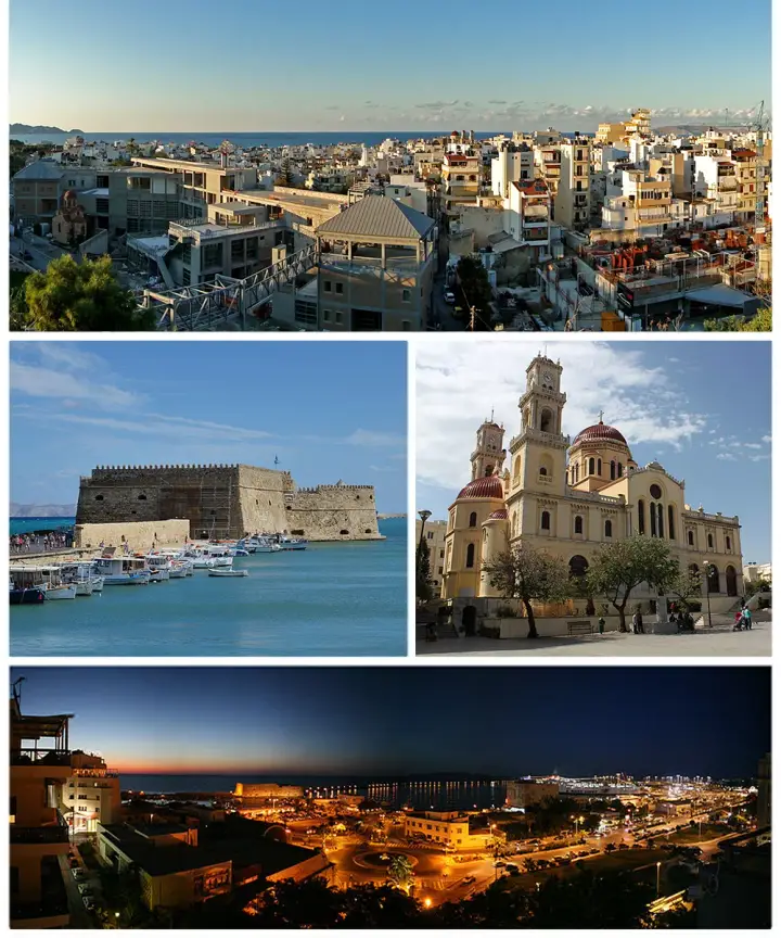 Heraklion (Kreta) – Blick auf das Reiseziel