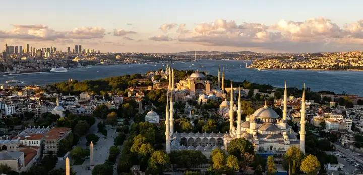 Istanbul – Blick auf das Reiseziel