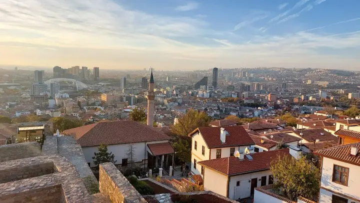 Ankara – Blick von der Burg über die Stadt
