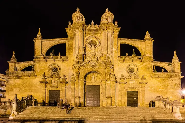 Jerez de la Frontera – Kathedrale am Abend