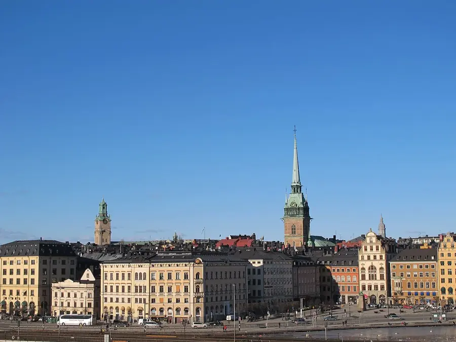 Stockholm – Ufer der Altstadt Gamla stan