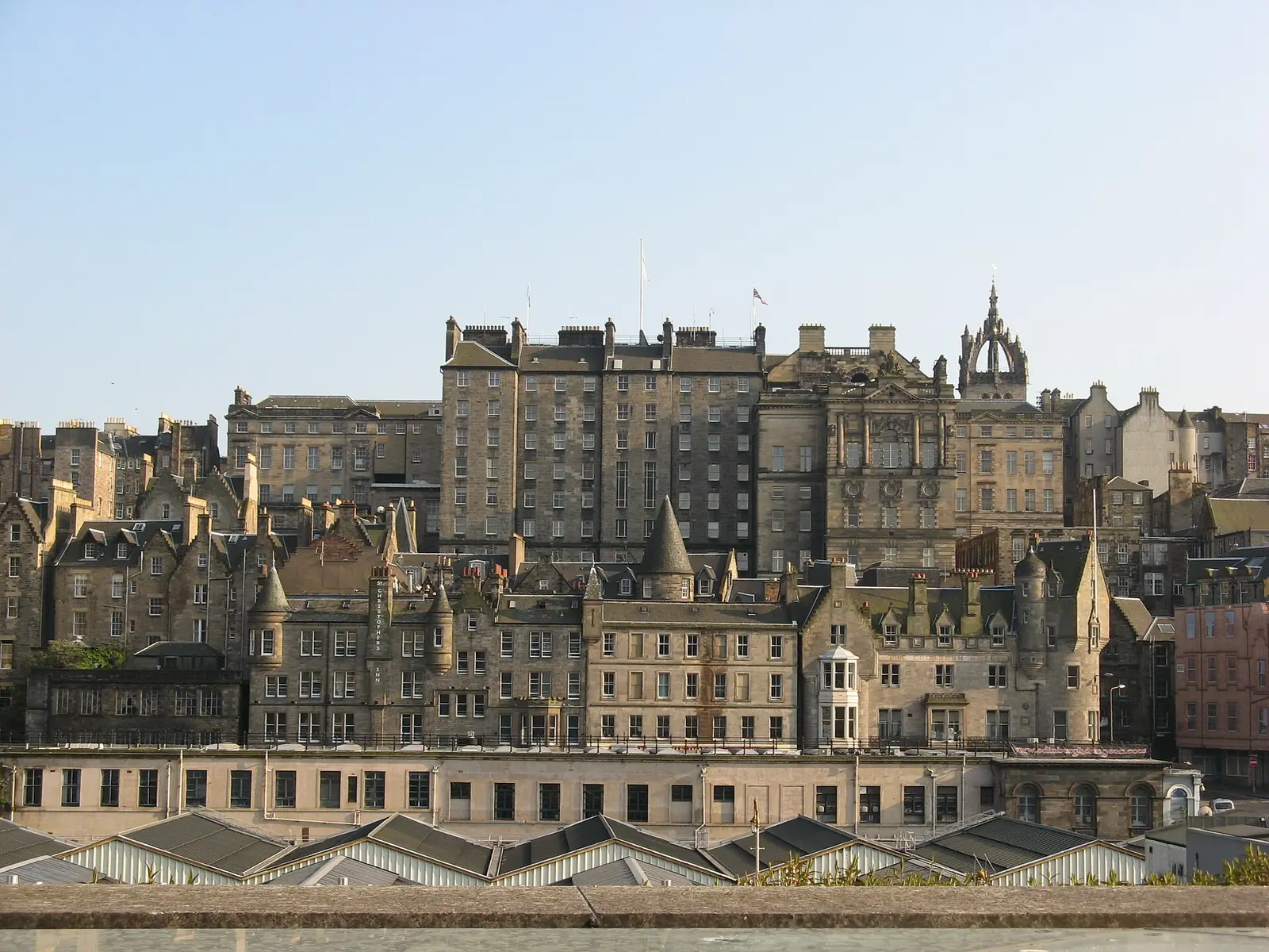 Edinburgh – Häuser der Altstadt