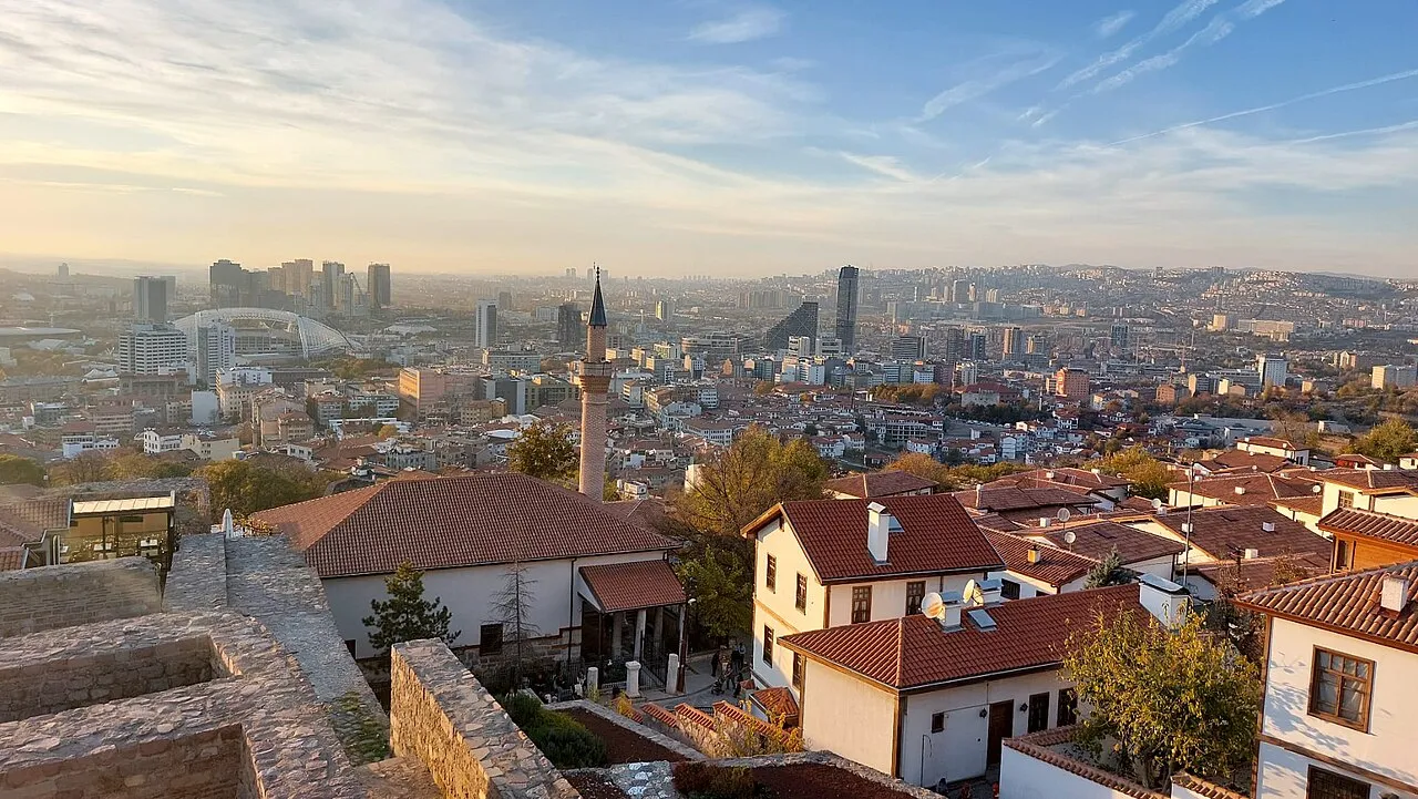 Ankara – Blick von der Burg über die Stadt